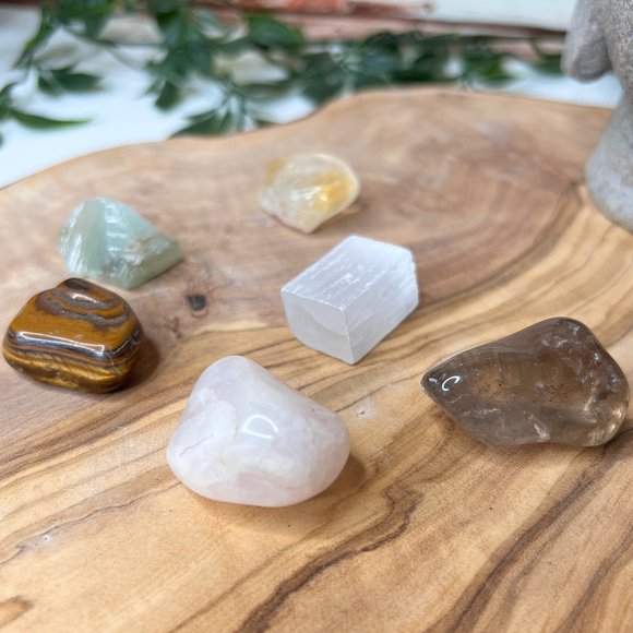 6 PK of Healing Crystals | Strength Beginner Pocket Crystals | Crystal Gift Set - Picture 6 of 11